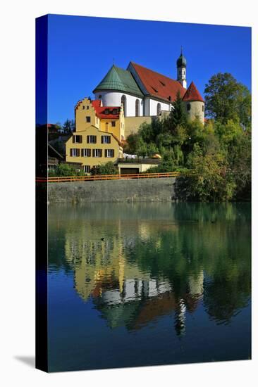Germany, Bavaria, on the Right a Tower of the City Wall-Uwe Steffens-Premier Image Canvas