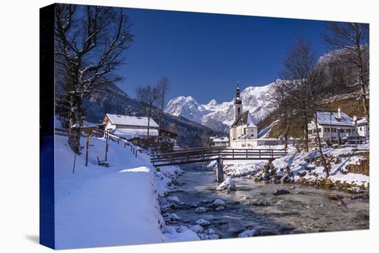 Germany, Bavaria, Upper Bavaria, Berchtesgaden, Ramsau Bei Berchtesgaden-Udo Siebig-Premier Image Canvas