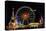 Germany, Bavaria, Upper Bavaria, Munich, Theresienwiese, Oktoberfest, Big Wheel, at Night-Udo Siebig-Premier Image Canvas