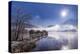 Germany, Bavaria, Upper Bavaria, Tšlzer Land (Area), Schlehdorf by the Kochelsee-Udo Siebig-Premier Image Canvas