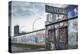 Germany, Berlin, Friendrichshain, East Side Gallery, Murals on the Berlin Wall, Souvenirs-Walter Bibikow-Premier Image Canvas