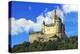 Germany, Castle Marksburg near Braubach, Germany, on the Rhine River, River cruise, Marksburg Castl-Miva Stock-Premier Image Canvas