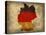 Germany Country Flag Map-Red Atlas Designs-Premier Image Canvas