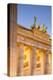 Germany, Deutschland. Berlin. Berlin Mitte. Brandenburg Gate, Brandenburger Tor-Francesco Iacobelli-Premier Image Canvas