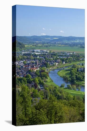 Germany, Eastern Westphalia, City of Hšxter, the Weser-Chris Seba-Premier Image Canvas