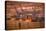 Germany, Hamburg, Elbe, Harbor, St. Pauli, Fish Market, Great Place, Container Terminal-Ingo Boelter-Premier Image Canvas