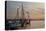 Germany, Hamburg, View over the Elbe Against Finkenwerder-Uwe Steffens-Premier Image Canvas