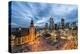 Germany, Hesse, Frankfurt on the Main, Skyline with Hauptwache and St. Catherine's Church-Bernd Wittelsbach-Premier Image Canvas