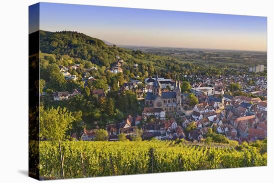 Germany, Hesse, Odenwald (Region), Bergstrasse (Region), Heppenheim (Town-Udo Siebig-Premier Image Canvas