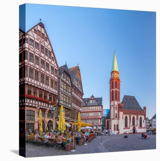 Germany, Hessen, Frankfurt Am Main, Altstadt (Old Town), Romerberg-Alan Copson-Premier Image Canvas