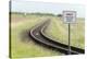 Germany, Lower Saxony, East Friesland, rails of the Inselbahn Langeoog-Roland T. Frank-Stretched Canvas