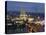 Germany, North Rhine Westphalia, Cologne (Koln), Hohenzoller Bridge over River Rhine and Cathedral-Michele Falzone-Premier Image Canvas