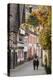 Germany, Rheinland-Pfalz, Bacharach, Town Building Detail-Walter Bibikow-Premier Image Canvas
