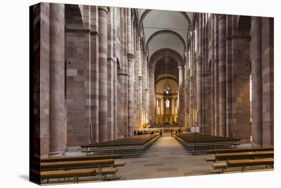 Germany, Rhineland-Pfalz, Speyer, Dom Cathedral, Interior-Walter Bibikow-Premier Image Canvas