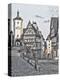 Germany, Rothenberg ob der Tauber, Ploenlein Triangular Place-Hollice Looney-Premier Image Canvas