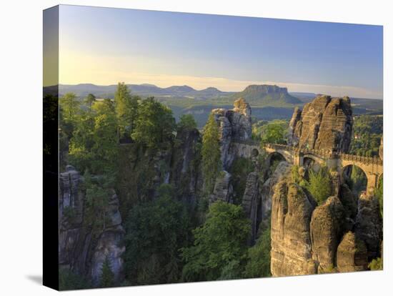 Germany, Saxony, Dresden, Saxon Switzerland National Park (Sachsische Schweiz)-Michele Falzone-Premier Image Canvas