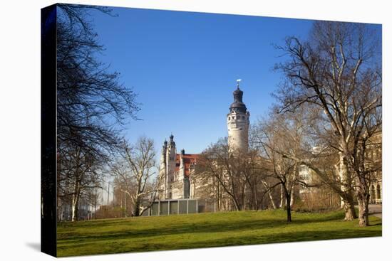 Germany, Saxony, Leipzig. the New City Hall.-Ken Scicluna-Premier Image Canvas