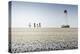 Germany, Schleswig-Holstein, Pellworm, Mud Flats, Rider-Ingo Boelter-Premier Image Canvas