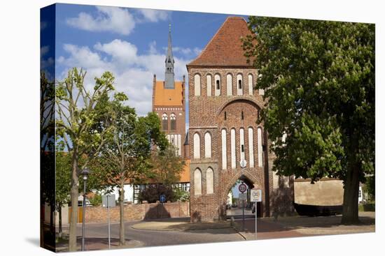 Germany, Western Pomerania, Island Usedom, Usedom, City Gate-Chris Seba-Premier Image Canvas