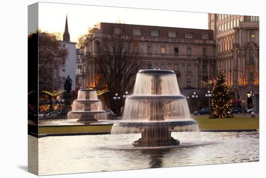 Germany, Wiesbaden, Health Resort House, Well, Wilhelmstrasse-Catharina Lux-Premier Image Canvas