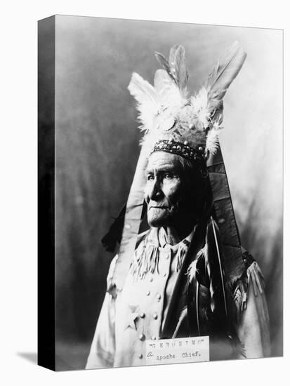 Geronimo (1829-1909)-Warren Mack Oliver-Premier Image Canvas