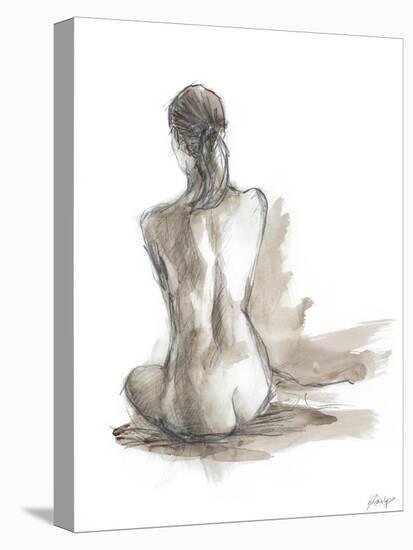 Gestural Figure Study IV-Ethan Harper-Stretched Canvas