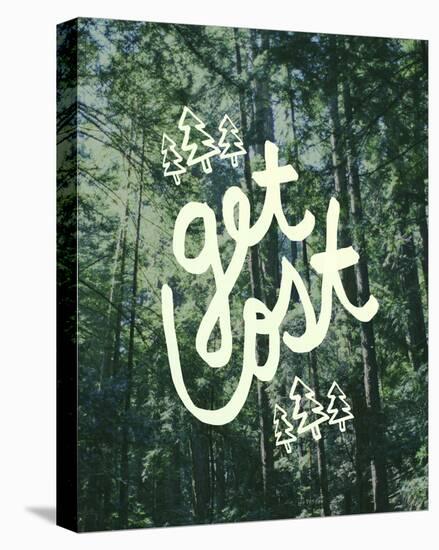 Get Lost Muir Woods-Leah Flores-Stretched Canvas