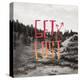 Get Lost Yellowstone II-Leah Flores-Stretched Canvas