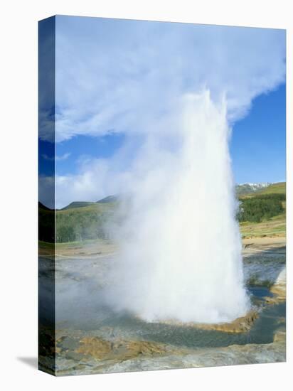 Geyser at Geysir Thermal Area, Near Reykjavik, Iceland, Polar Regions-Simon Harris-Premier Image Canvas