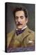 Giacomo Puccini Italian Opera Composer in Middle Age-null-Premier Image Canvas