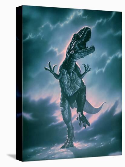 Giant Allosaurus Dinosaur-Joe Tucciarone-Premier Image Canvas