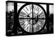 Giant Clock Window - View of Philadelphia at Sunset-Philippe Hugonnard-Premier Image Canvas