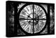 Giant Clock Window - View on the Brooklyn Bridge - Manhattan II-Philippe Hugonnard-Premier Image Canvas