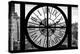 Giant Clock Window - View on the Garmen District - New York City II-Philippe Hugonnard-Premier Image Canvas