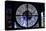 Giant Clock Window - View on the New York City - City of Lights V-Philippe Hugonnard-Premier Image Canvas