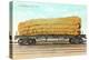 Giant Corn Cob on Flatbed, Washington-null-Stretched Canvas