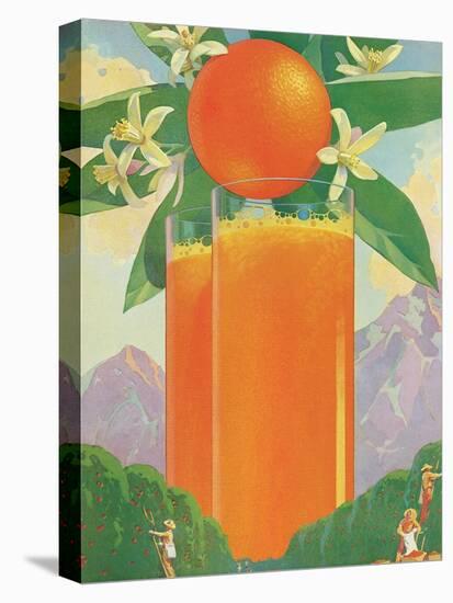 Giant Glasses of Orange Juice-null-Premier Image Canvas