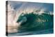 Giant surf at Waimea Bay Shorebreak, North Shore, Oahu, Hawaii-Mark A Johnson-Premier Image Canvas