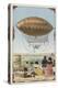 Giffard's Dirigible Airship, 1852-null-Premier Image Canvas