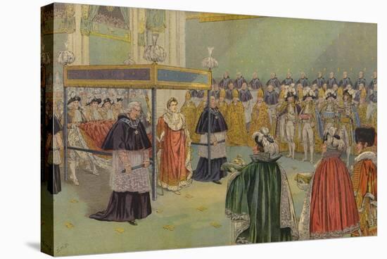 Gifts Presented to Napoleon Bonaparte at His Coronation in Paris-null-Premier Image Canvas