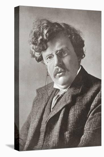 Gilbert Keith Chesterton, 1874 – 1936. English Writer. from the Wonderful Year 1909-null-Premier Image Canvas