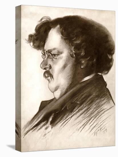 Gilbert Keith Chesterton, English Writer, 1909-Alfred Priest-Premier Image Canvas