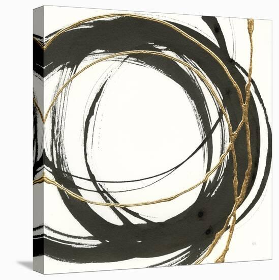 Gilded Enso II-Chris Paschke-Stretched Canvas