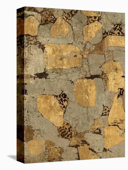 Gilded Stone Gold I-Hugo Wild-Stretched Canvas