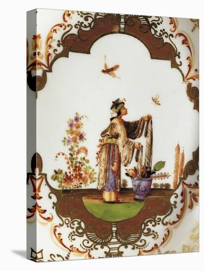 Gilding and Chinoiserie Decorated Cup, 1725-null-Premier Image Canvas