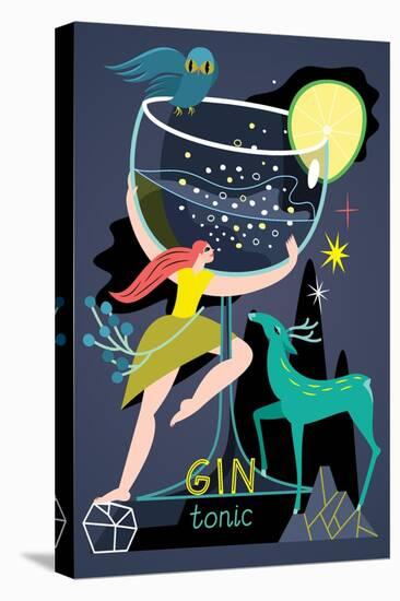 Gin Tonic, 2017-Yuliya Drobova-Premier Image Canvas