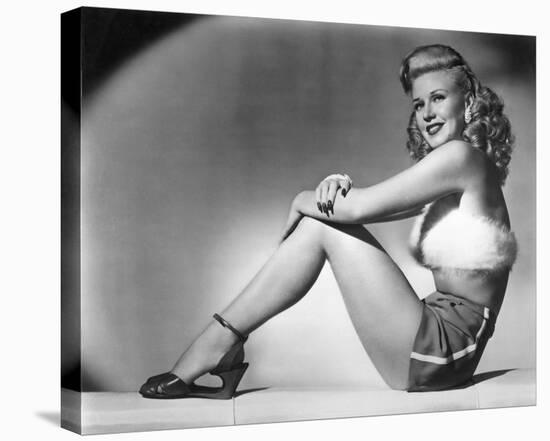 Ginger Rogers - Heartbeat-null-Stretched Canvas