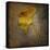 Gingko-John W Golden-Stretched Canvas