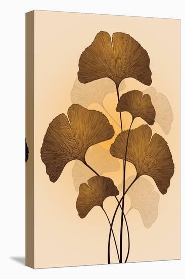 Ginkgo Biloba Leaves Vector Illustration-Andry Djumantara-Premier Image Canvas