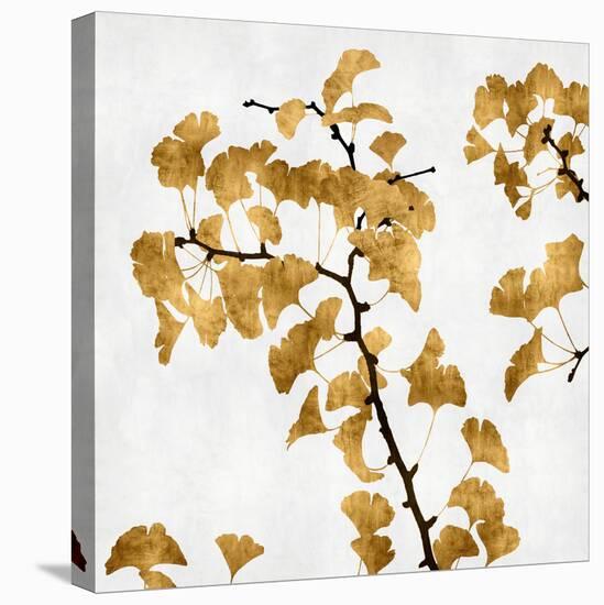 Ginko in Gold I-Kate Bennett-Stretched Canvas